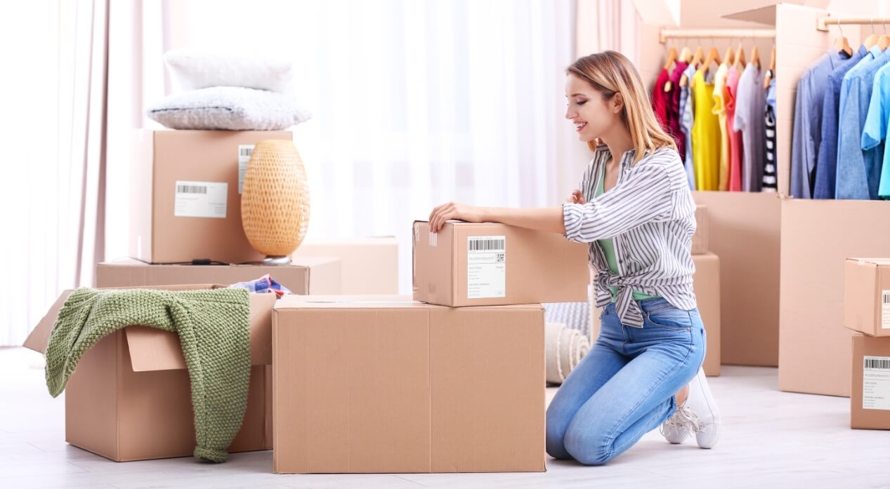 Storing Clothes in a Storage Unit